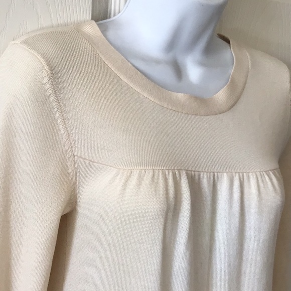 Tibi Merino Wool Cream & Black Sweater Dress‎ *Like New - Picture 6 of 10
